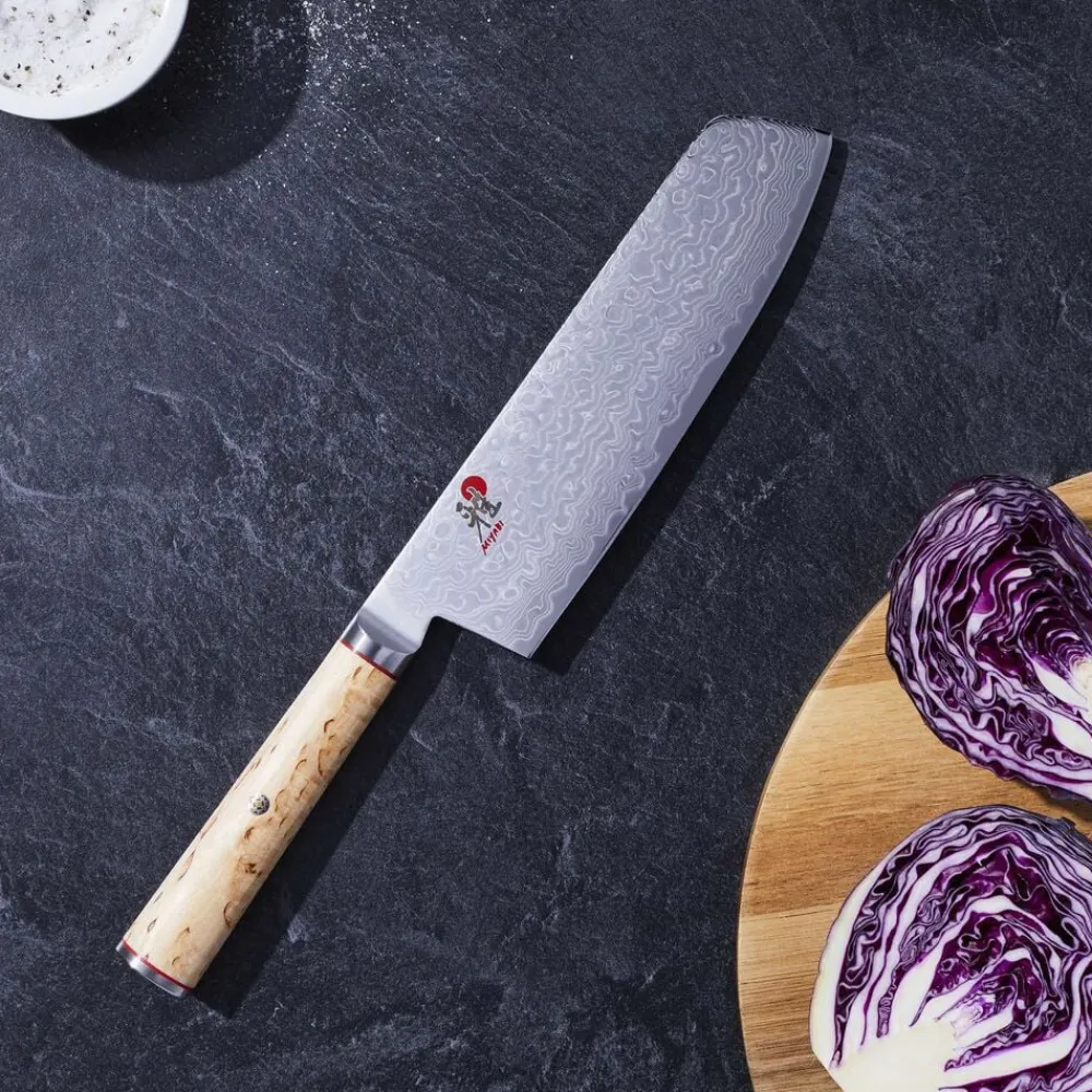 5000 MCD Birk Nakiri kniv, 17 cm>MIYABI Sale