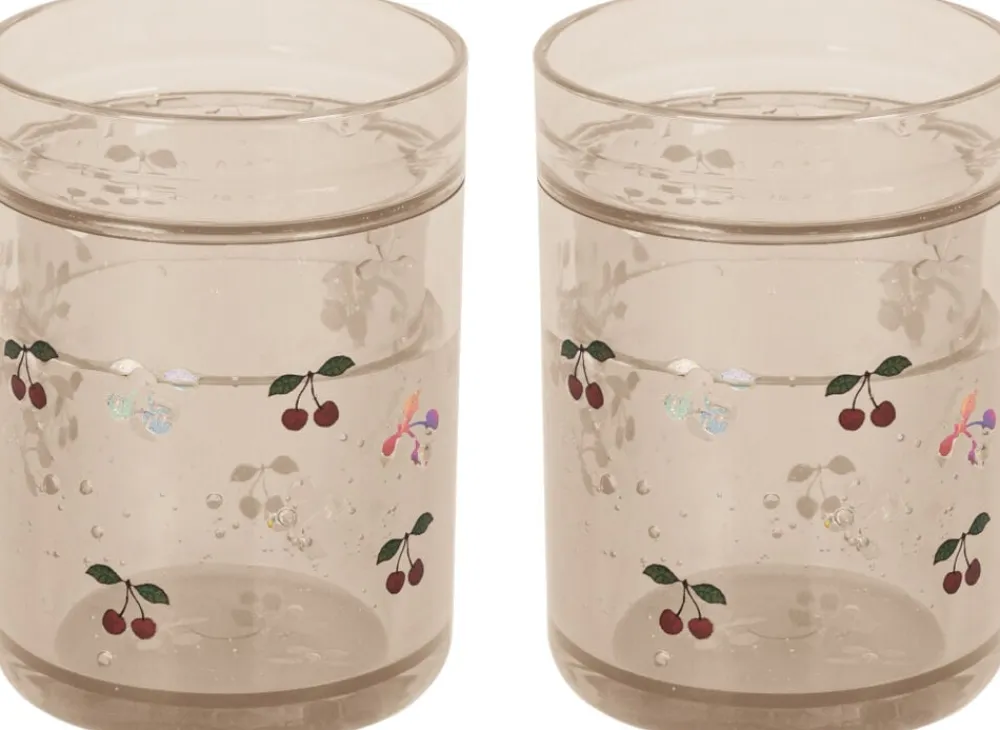 2 PACK GLITTER CUPS>Konges Sløjd Hot