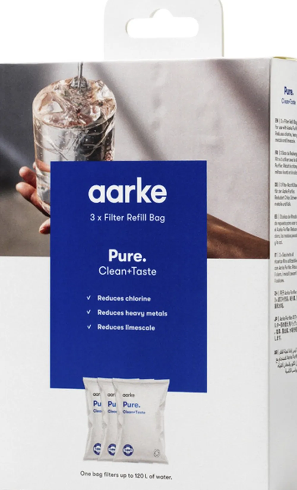 Aarke Kitchenware 3 pack Pure Filter granulate - re Best
