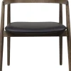 Andersen - Furniture AC2 armchair, Smoked oak, Leather Black