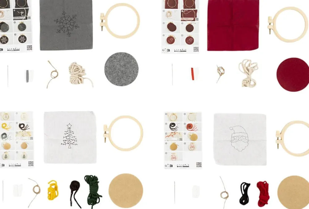 Børn Creativ Company Adventskalender Broderi
