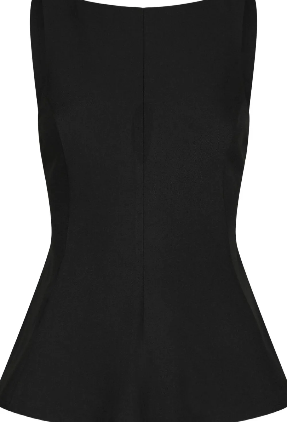 Neo Noir Agape Structure Tie Top Black Hot