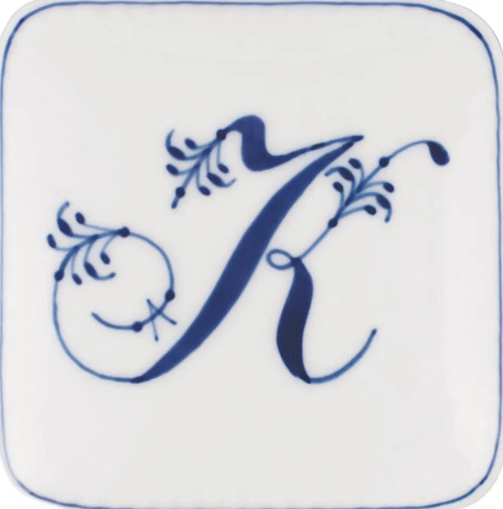 Royal Copenhagen Alfabet bonbonniere, K, 13 cl