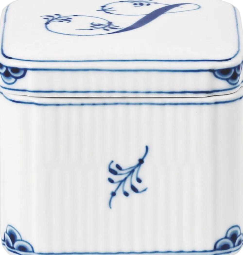 Royal Copenhagen Alfabet bonbonniere, S, 13 cl
