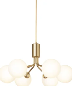 Apiales 6, brushed brass / opal>Nuura New