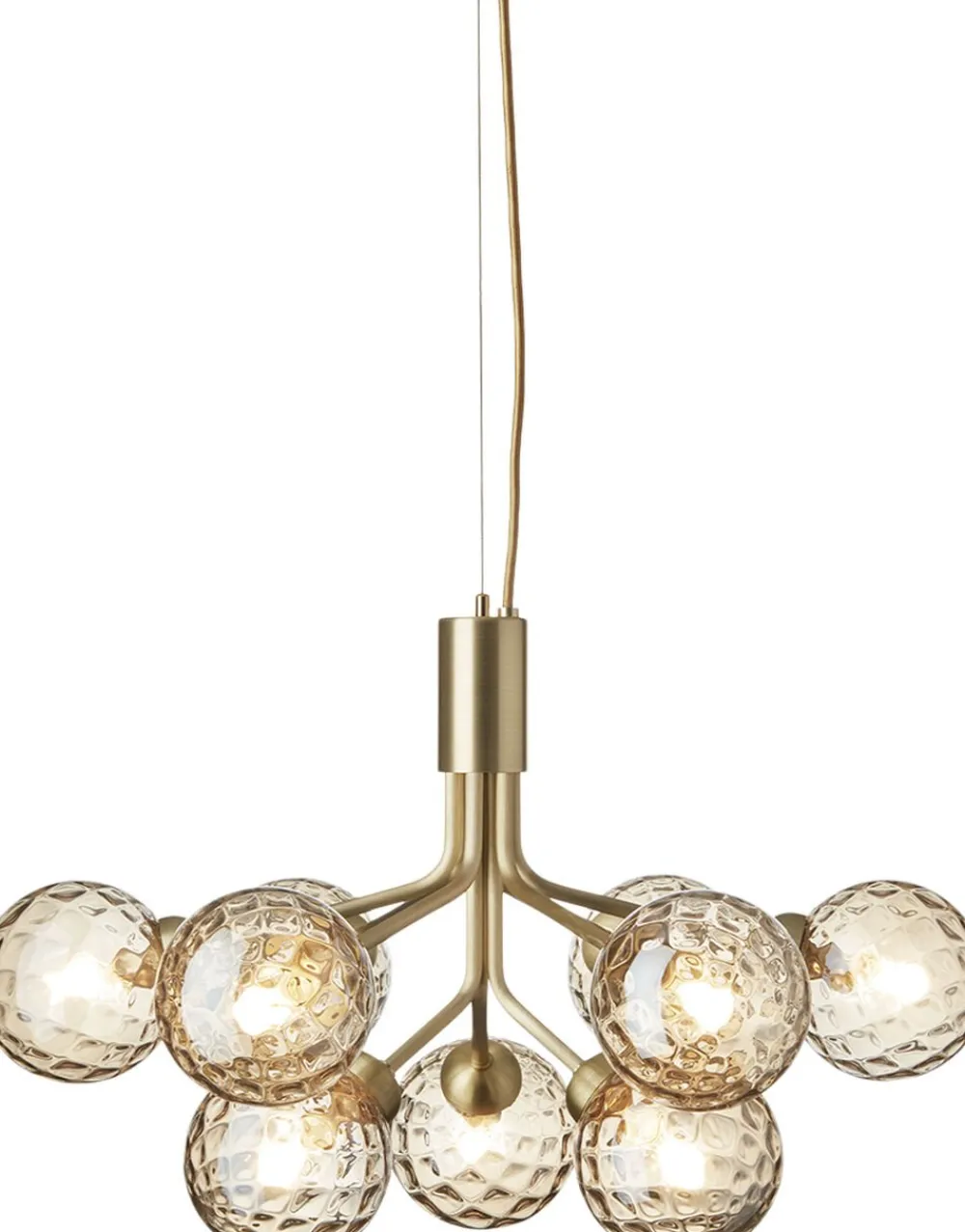 Nuura Apiales 9, brushed brass / optic gold