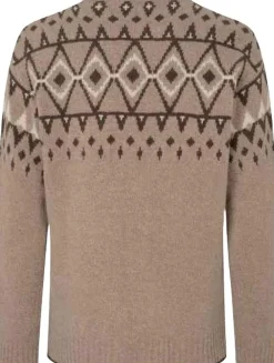 Gamborg Lambswool Sweater, herre>Asivik Sale
