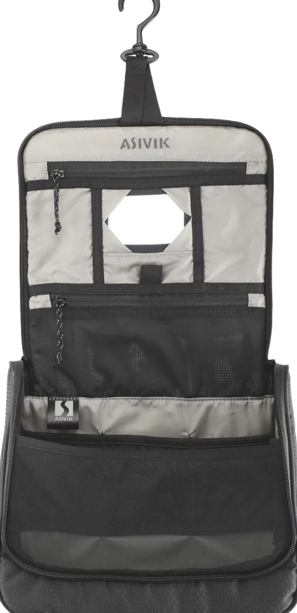 Asivik Wash Bag Gear toilettaske Sort Discount