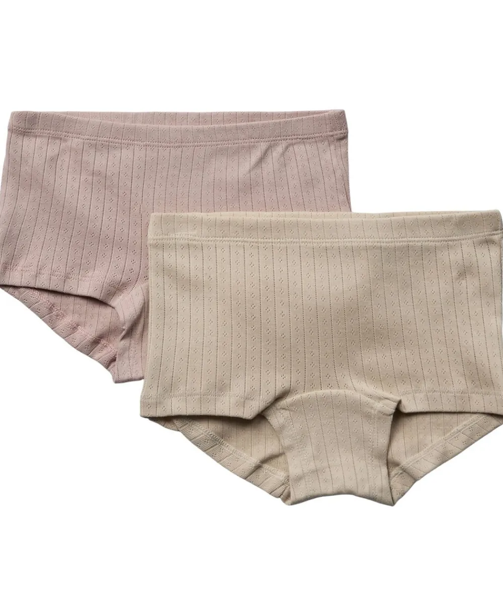 Børn Magasin du Nord Collection Ava hipsters 2-pack - Organic GOTS