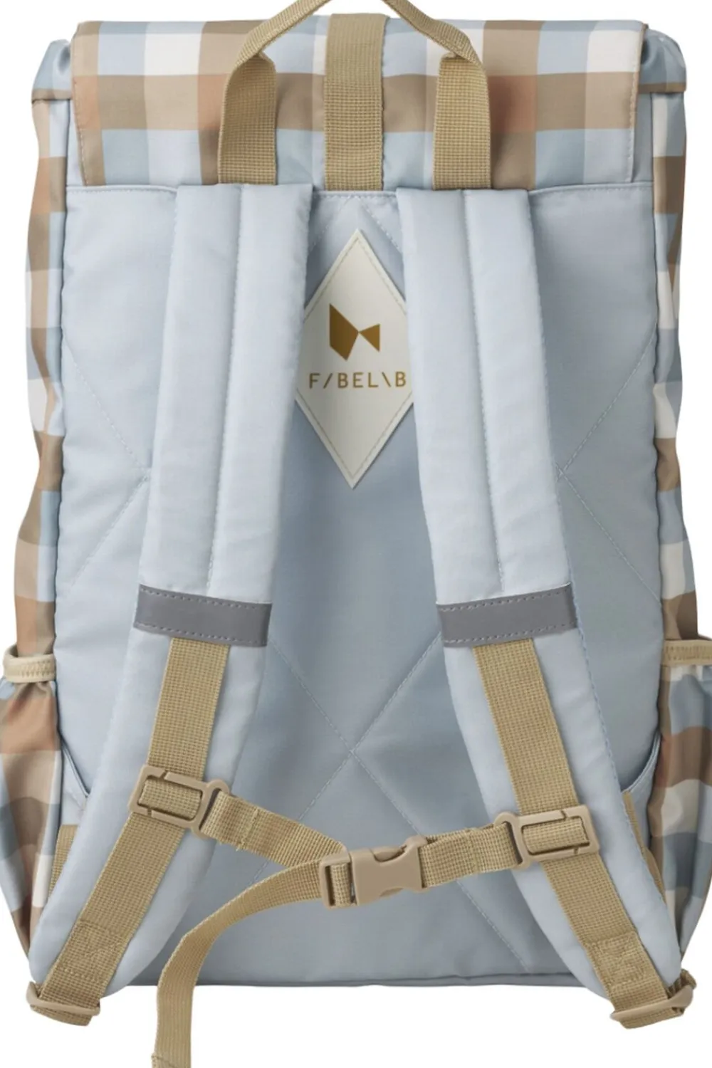 Backpack - Large - Cottage Blue Checks>Fabelab Best