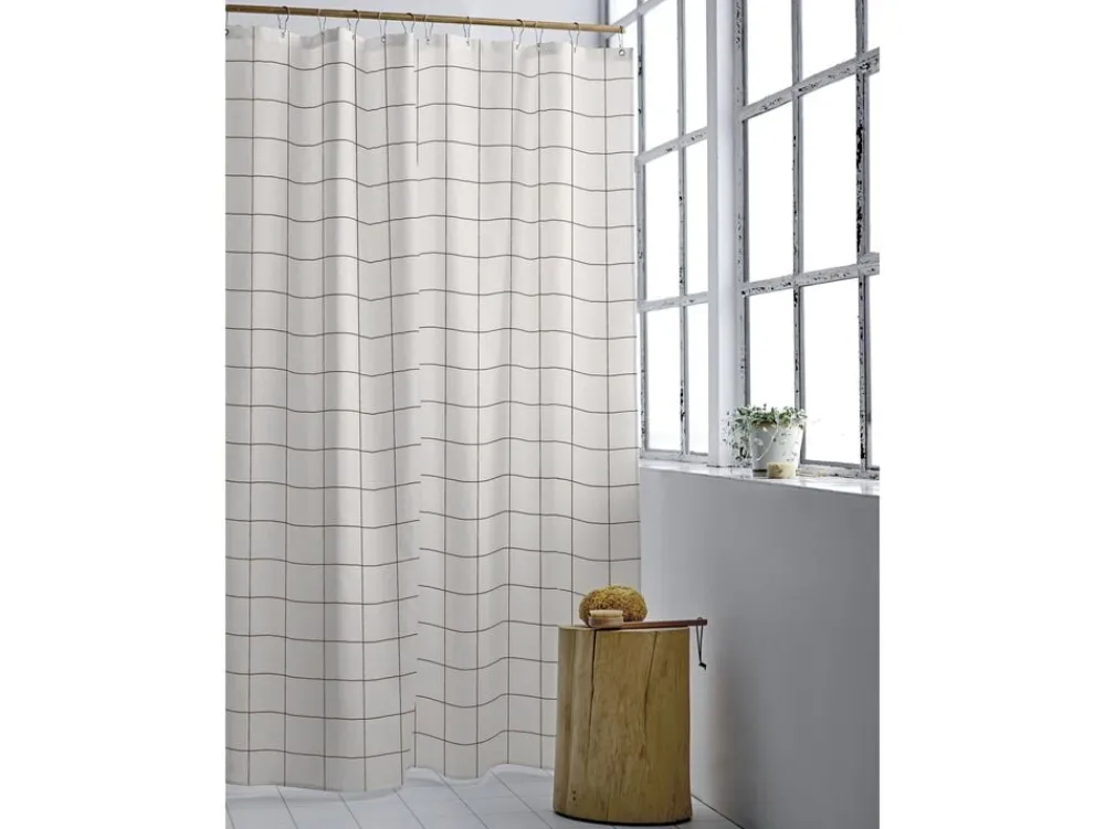 Badeforhæng 180x200 Vista Offwhite>Södahl Hot