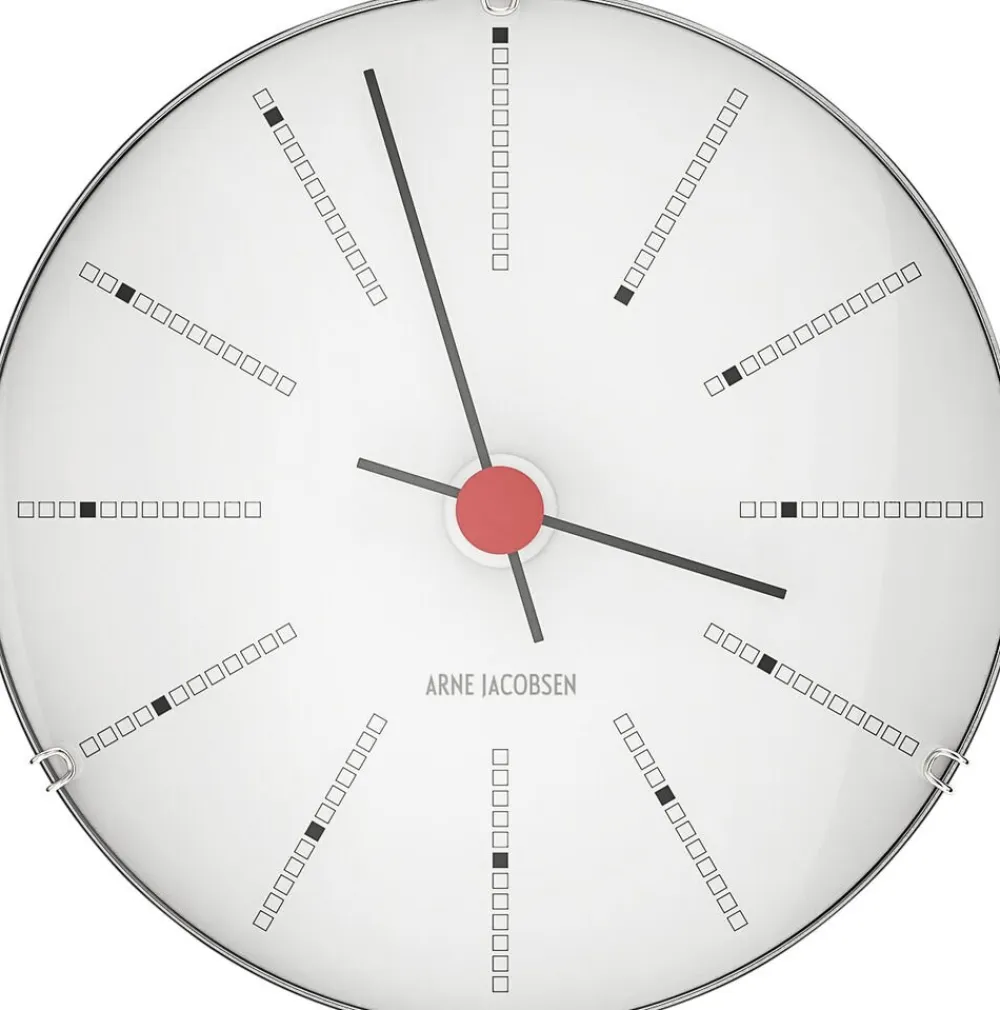 Arne Jacobsen Clocks Bankers Vægur, Ø 12 cm