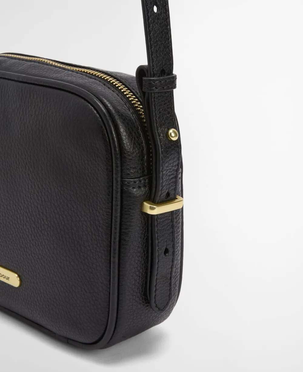 Dame Barbour Daphne Leather Crossbody Bag