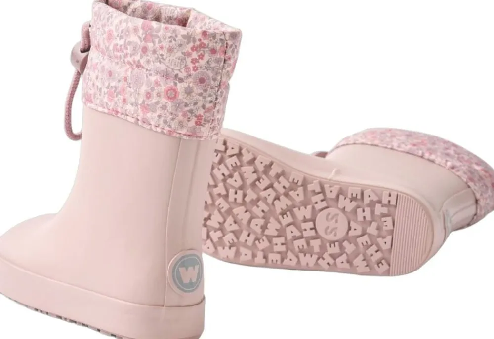 Wheat Barfods Termo Gummistøvle Zerro Rosa New