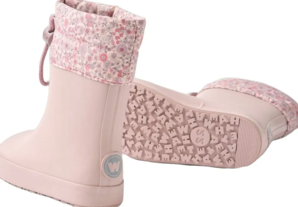 Wheat Barfods Termo Gummistøvle Zerro Rosa New