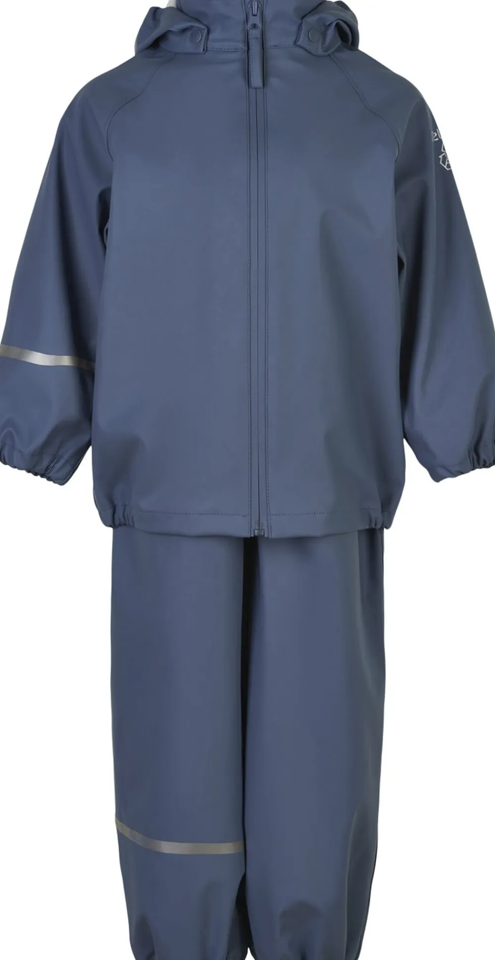 CeLaVi Basic rainwear set -Recycle PU China blue Clearance