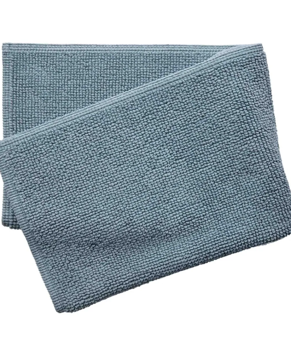 Bathmat stonewashed 60x90 lead GOTS>Magasin du Nord Collection New