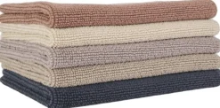 Magasin du Nord Collection Bathmat stonewashed 60x90 mocha mousse GOTS New