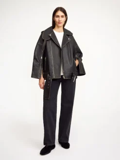 Beatrisse læderjakke>By Malene Birger Discount