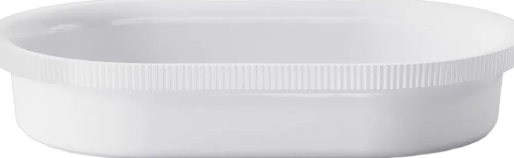 Georg Jensen BERNADOTTE OVENWARE PORCELAIN OVAL MEDIUM Best