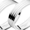 Georg Jensen Bernadotte servietringe 2 styk New