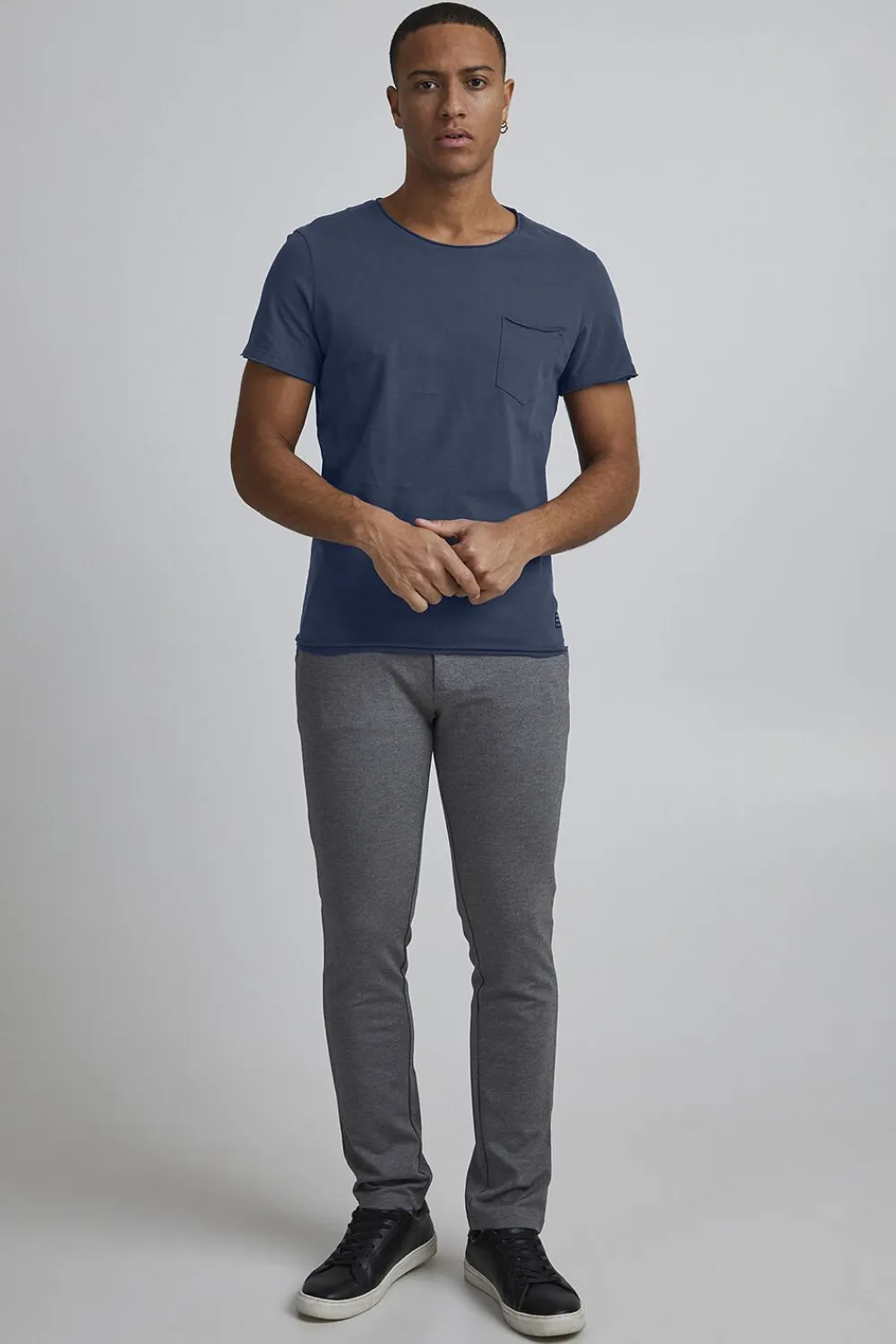Blend BHNOEL TEE Denim blue Outlet