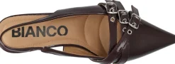 BIAKRISTIN Kitten Heel Buckle Faux Leather><noscript><img width=