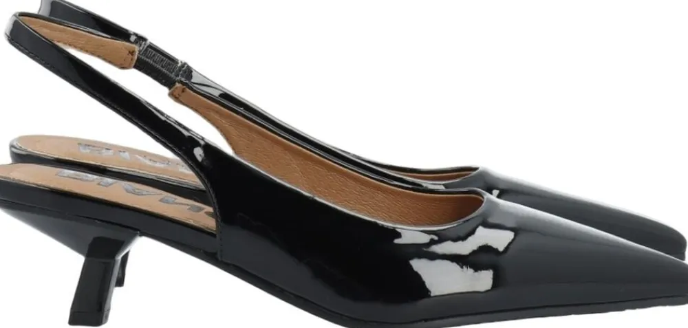 BIAKRISTIN Kitten Heel Slingback Patent>Bianco Best
