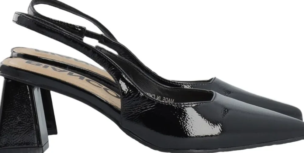 Bianco BIAMARALYN Slingback Patent Black