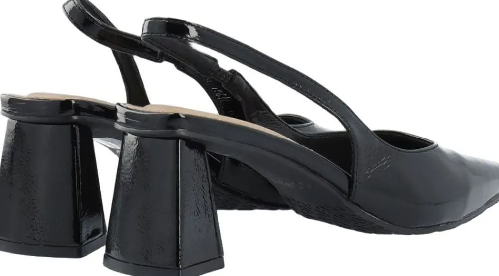 Bianco BIAMARALYN Slingback Patent Black