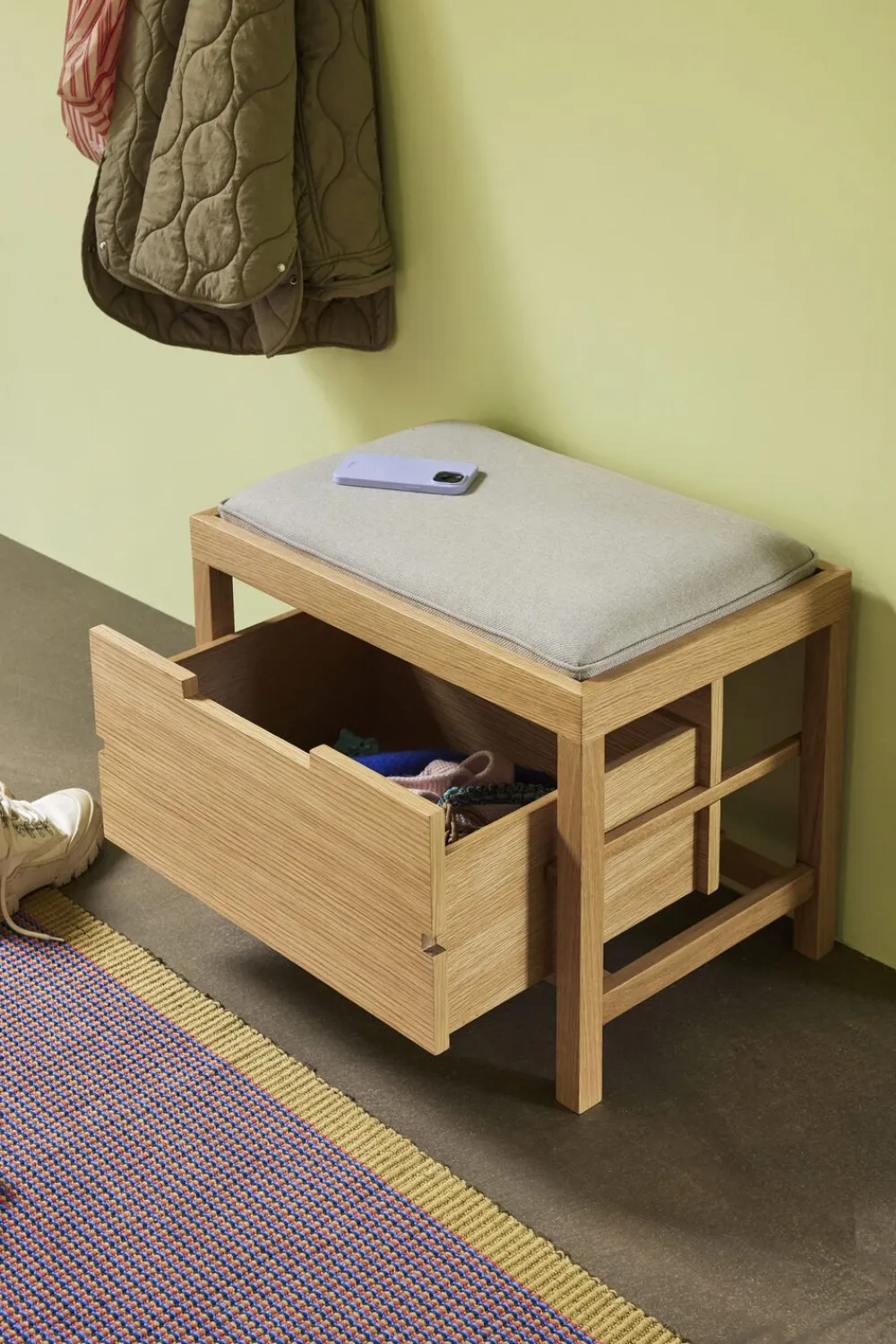 Bifi Bænk Sand/Natur>Hübsch Discount