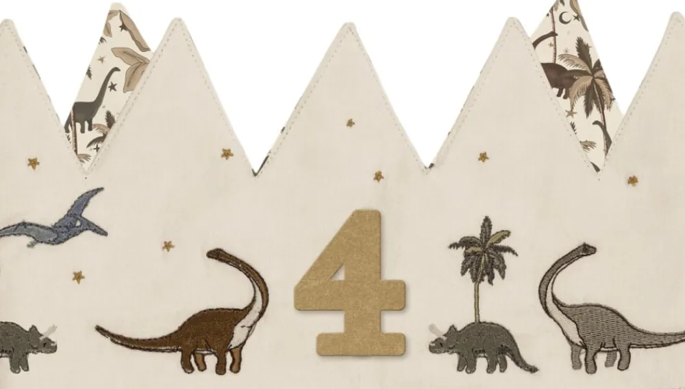 Konges Sløjd BIRTHDAY CROWN Dino Discount