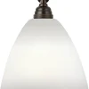 Gubi BL7 Wall Lamp - Ø16 - Black Brass base