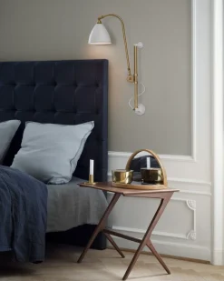 Gubi BL5 Wall Lamp 16 all brass parts/charcoal black shade Sale