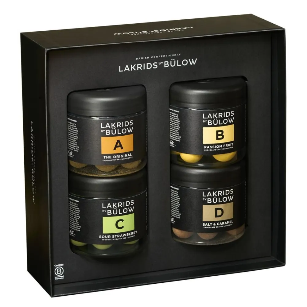 Lakrids by Bülow BLACK BOX 4xSMALL (A+B+C+D) Sale