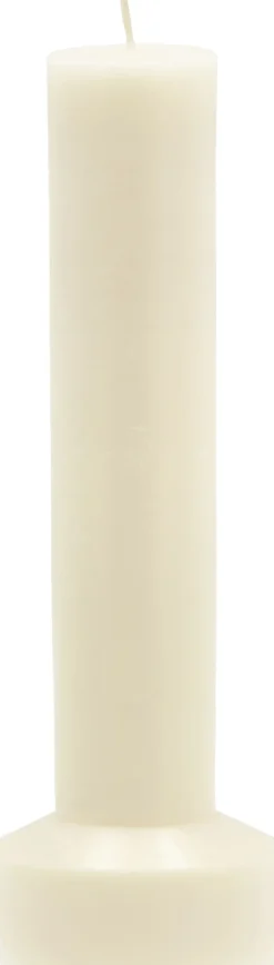 Bloklys Hvils D8 x 23 cm Cream Paraffin/Stearin>Villa Collection Outlet