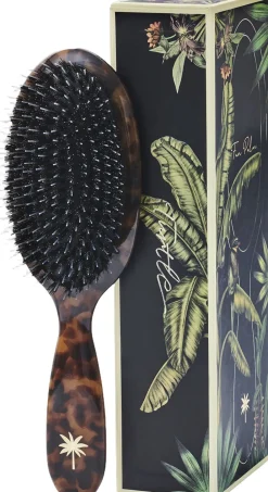 Fan Palm Boar- & Nylon Brush turtle medium Clearance