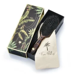 Fan Palm Boar- & Nylon Brush turtle medium Clearance