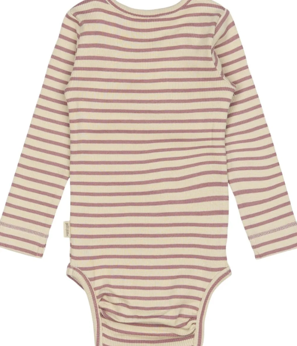 Body L/S Modal Striped>PETIT PIAO Online