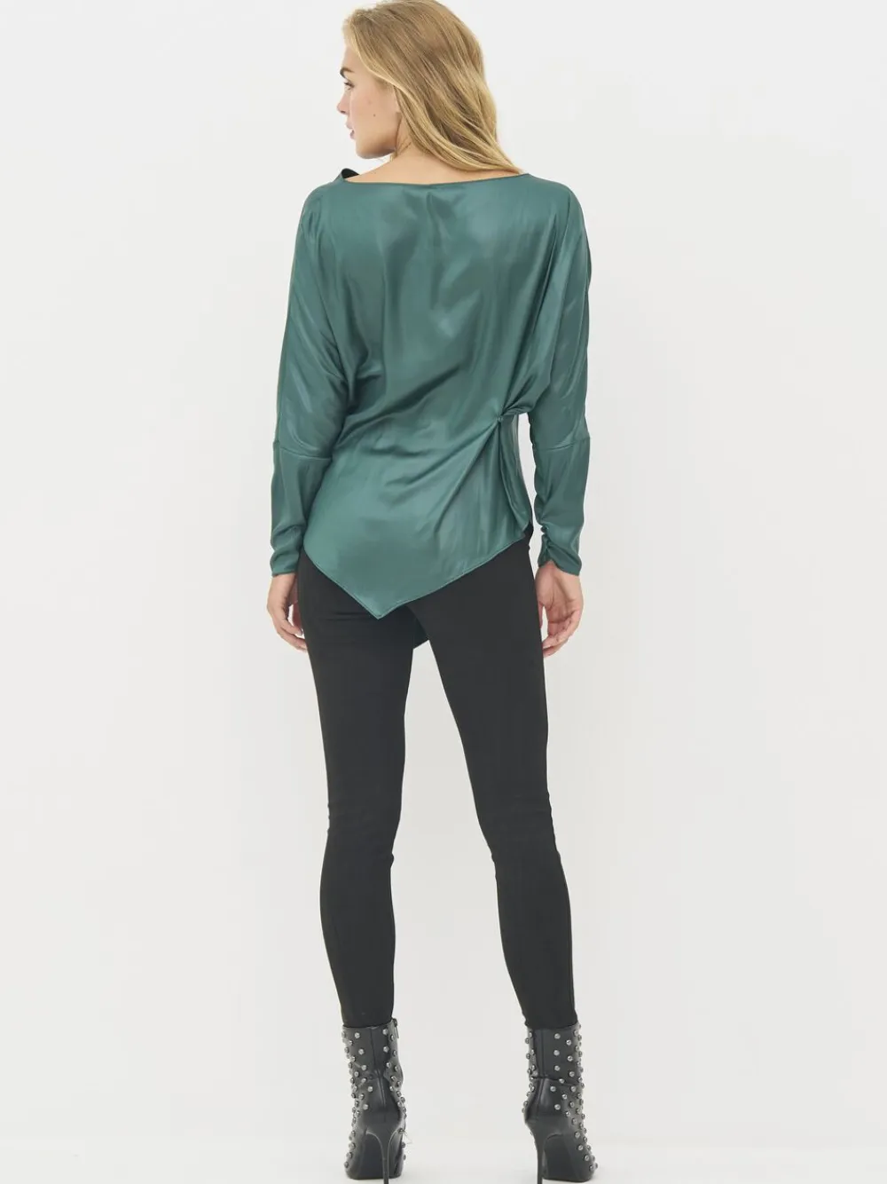 NÜ Denmark Boel Blouse Petrol green Outlet