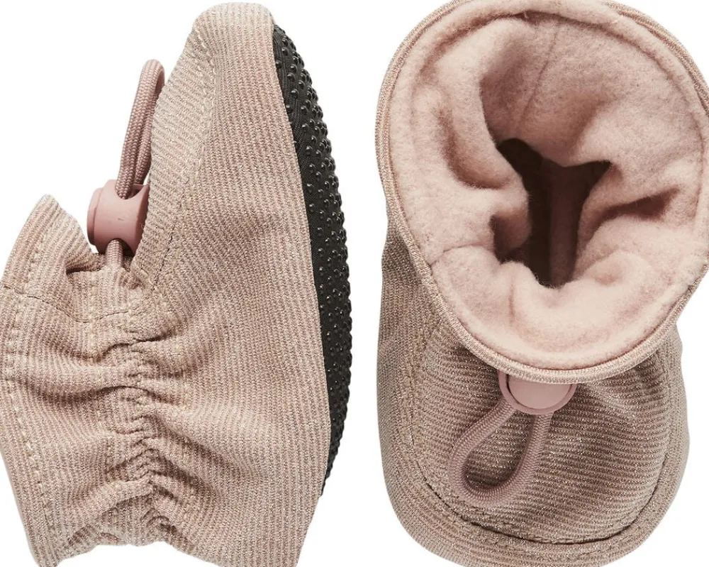 Melton Booties - Glitter Alt rosa Hot