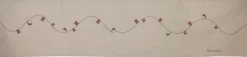 Speedtsberg Bordløber rød student 40x160cm