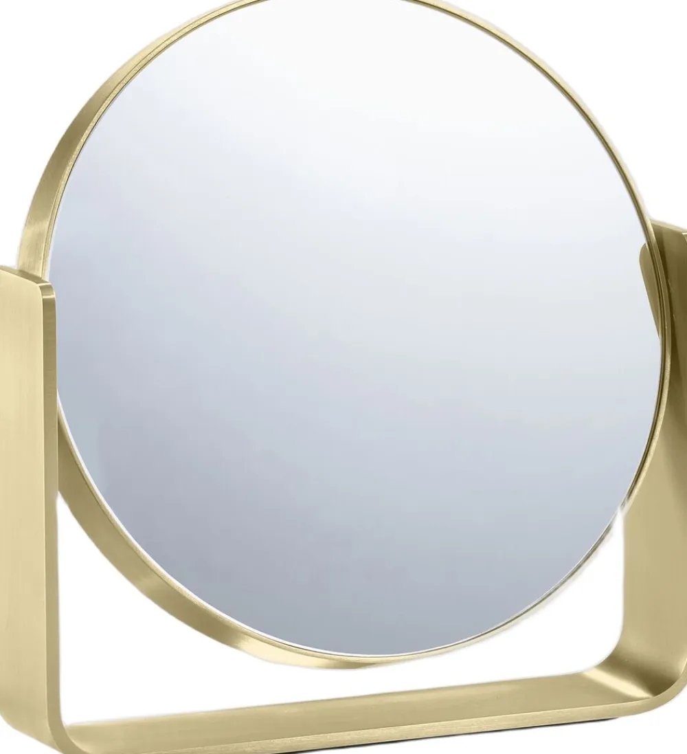 Zone Bordspejl m. 5 x forstørrelse Ume Brass finish