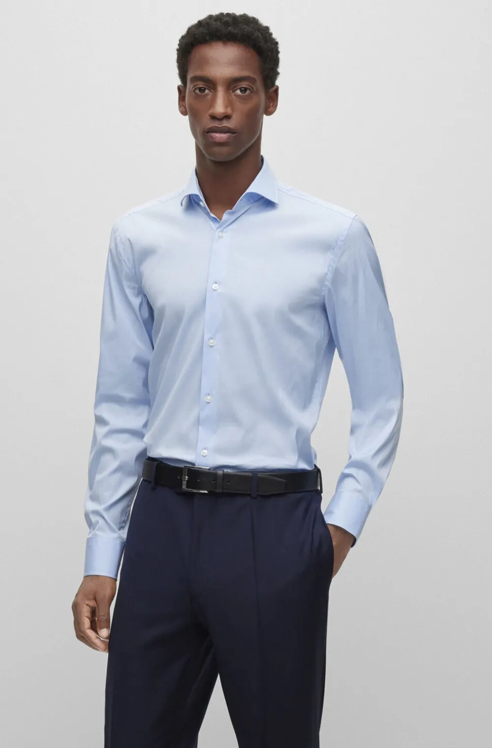 Men Business Clothing Shirts>BOSS New