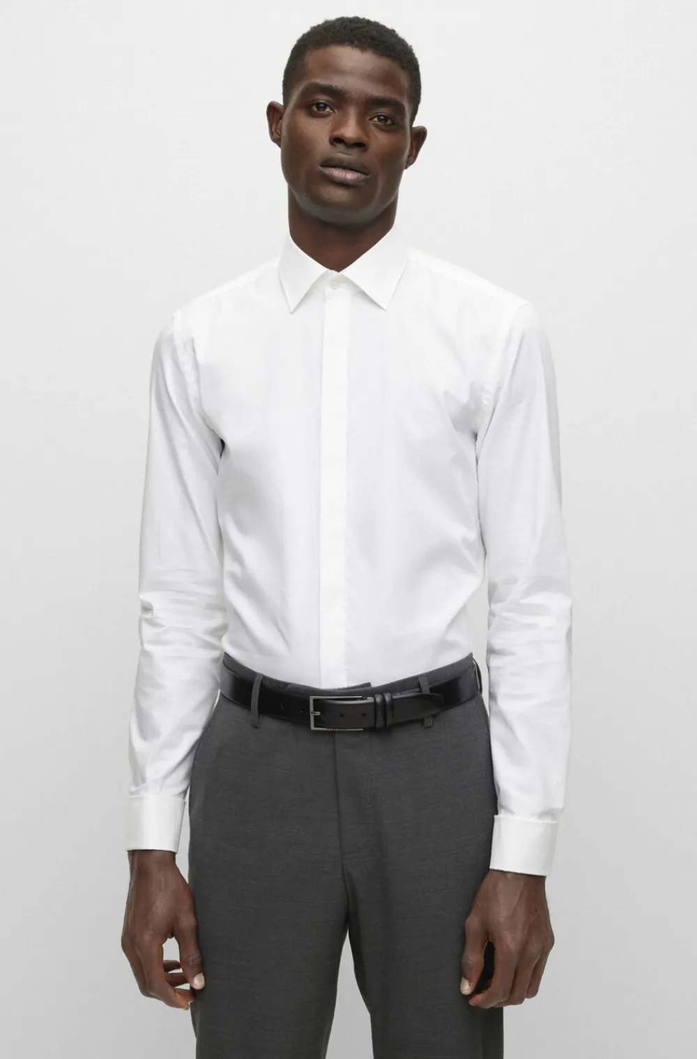 Men Business Clothing Shirts>BOSS Clearance