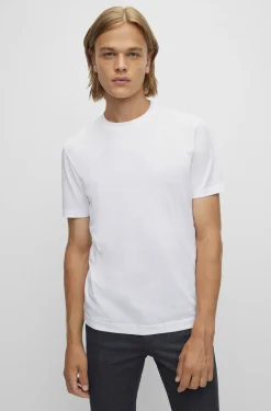 BOSS Men Business Leisure Jersey Hvid