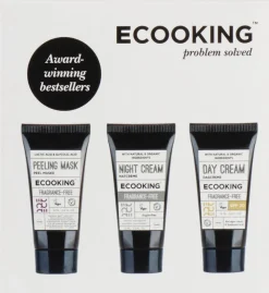 ECOOKING Box 3 - Day cream SPF20, Night Cream FF, Peel Mask 15 ml Best