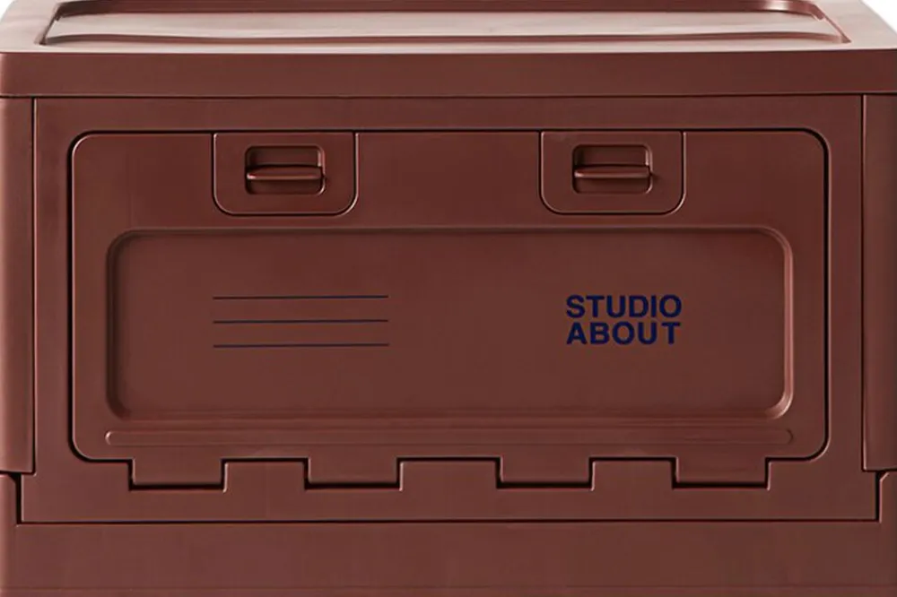 BOX, MEDIUM, BORDEAUX>Studio About Sale