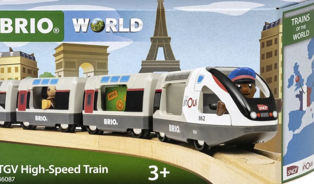 high speed train>Brio Hot