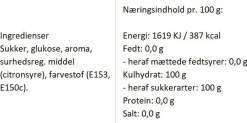 Almuegaarden Brudepar bolcher med smag af anis/salt og hyldeblomst